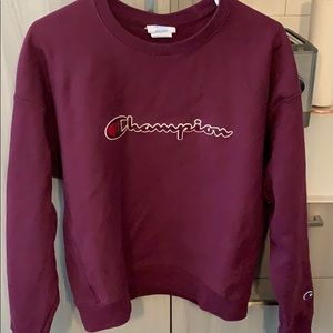 Champion cropped sweatshirt